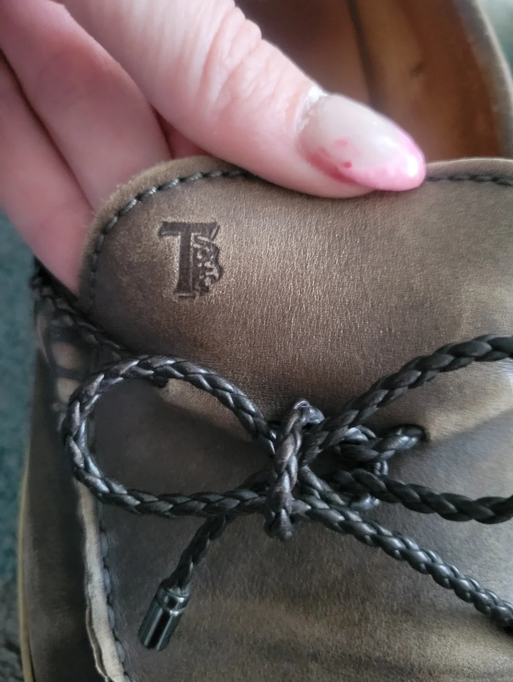 Tods brown leather mens 8 shoes #preppy #luxury